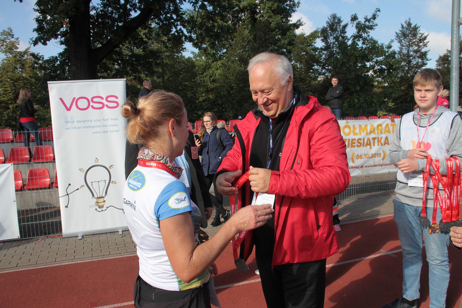 Meta  VIII Legnica Półmaratonu oraz Legnickiej Dziesiątki	