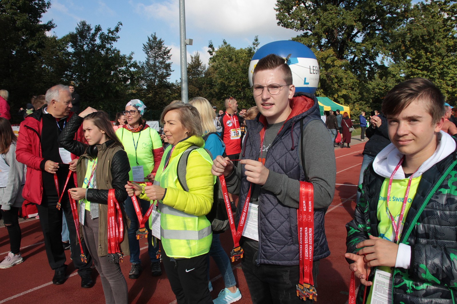 Meta  VIII Legnica Półmaratonu oraz Legnickiej Dziesiątki	