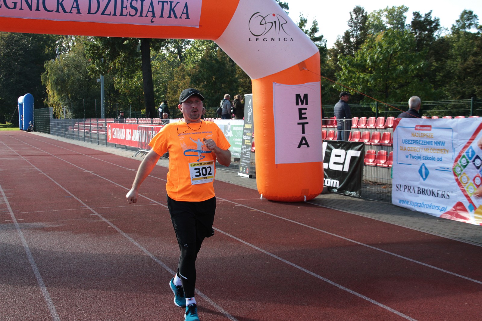 Meta  VIII Legnica Półmaratonu oraz Legnickiej Dziesiątki	