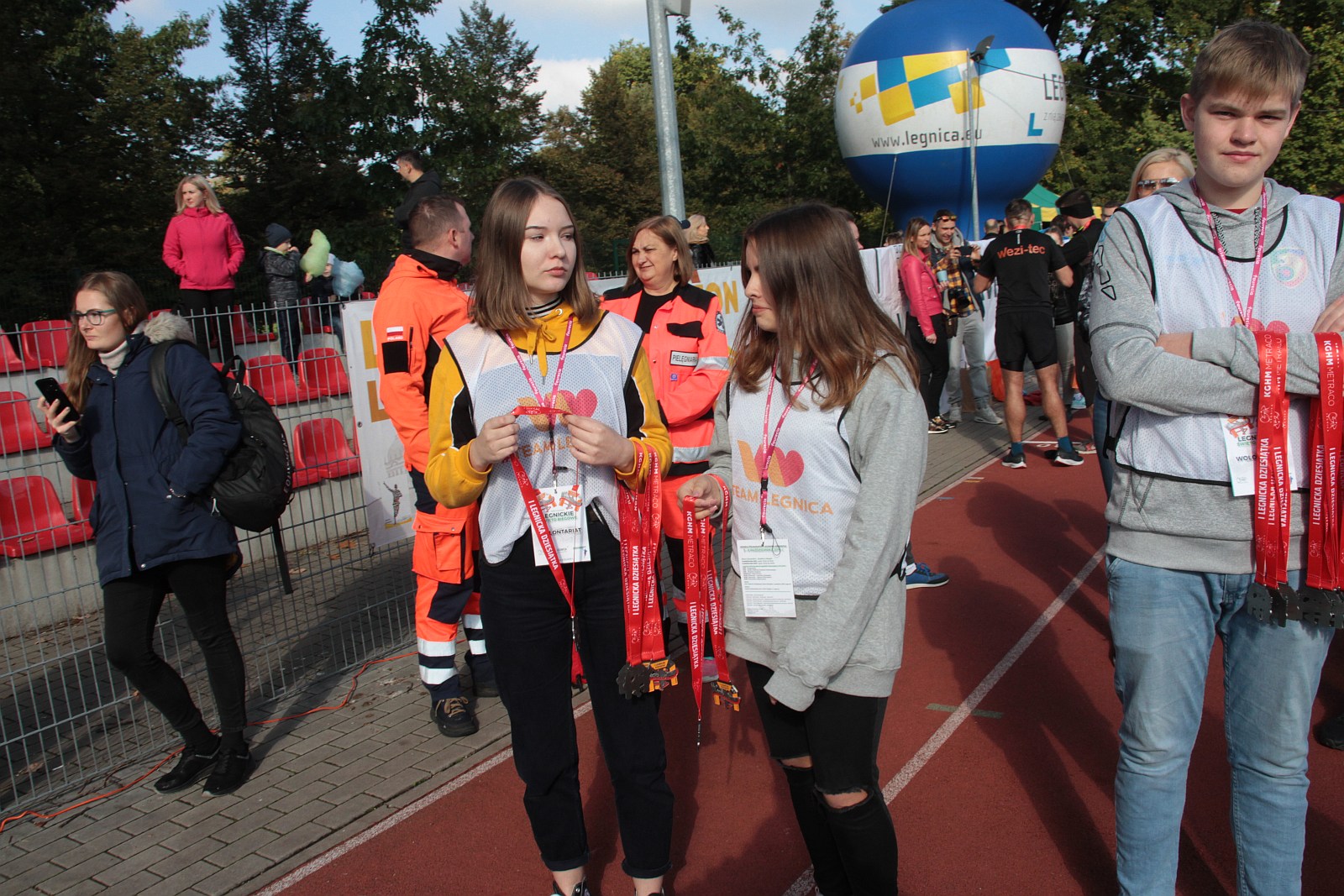 Meta  VIII Legnica Półmaratonu oraz Legnickiej Dziesiątki	