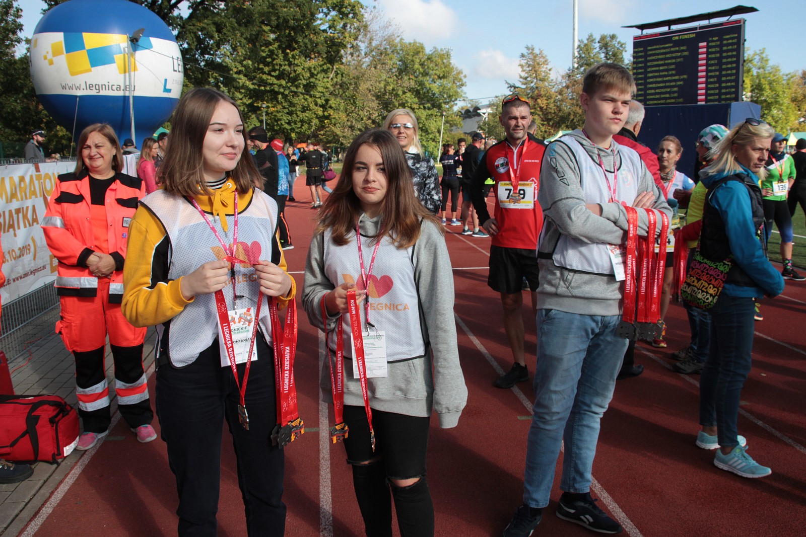 Meta  VIII Legnica Półmaratonu oraz Legnickiej Dziesiątki	