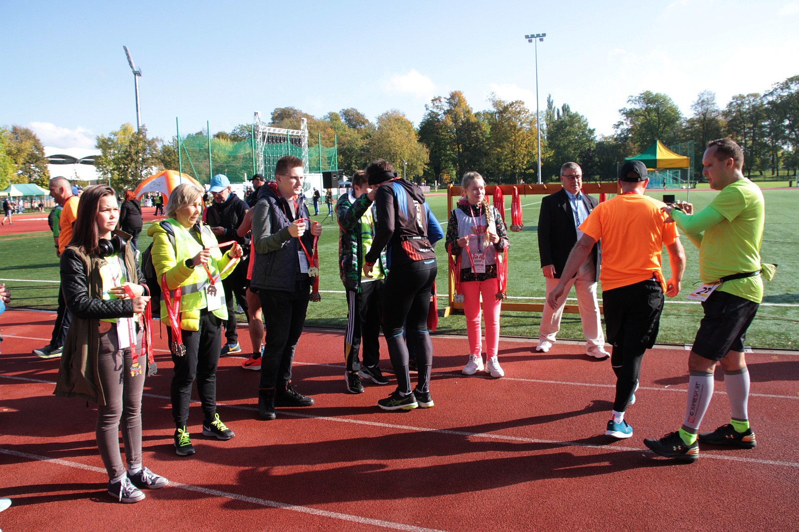 Meta  VIII Legnica Półmaratonu oraz Legnickiej Dziesiątki	