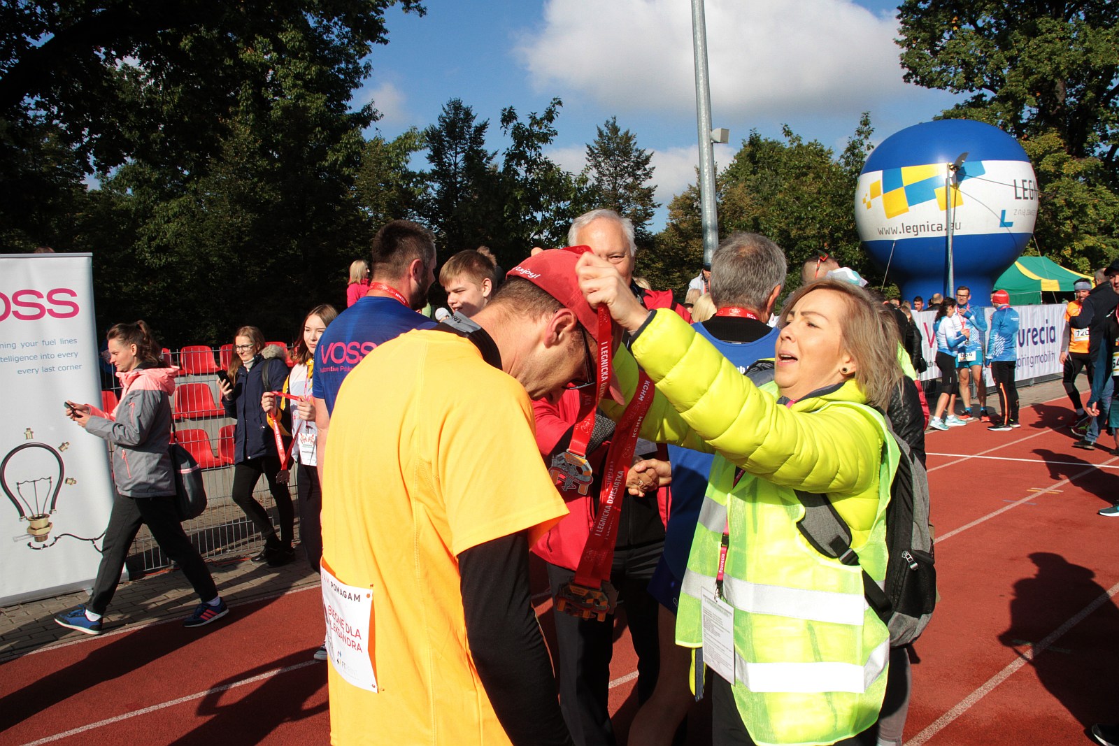Meta  VIII Legnica Półmaratonu oraz Legnickiej Dziesiątki	