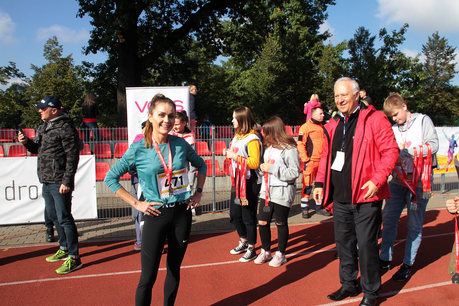 Meta  VIII Legnica Półmaratonu oraz Legnickiej Dziesiątki	