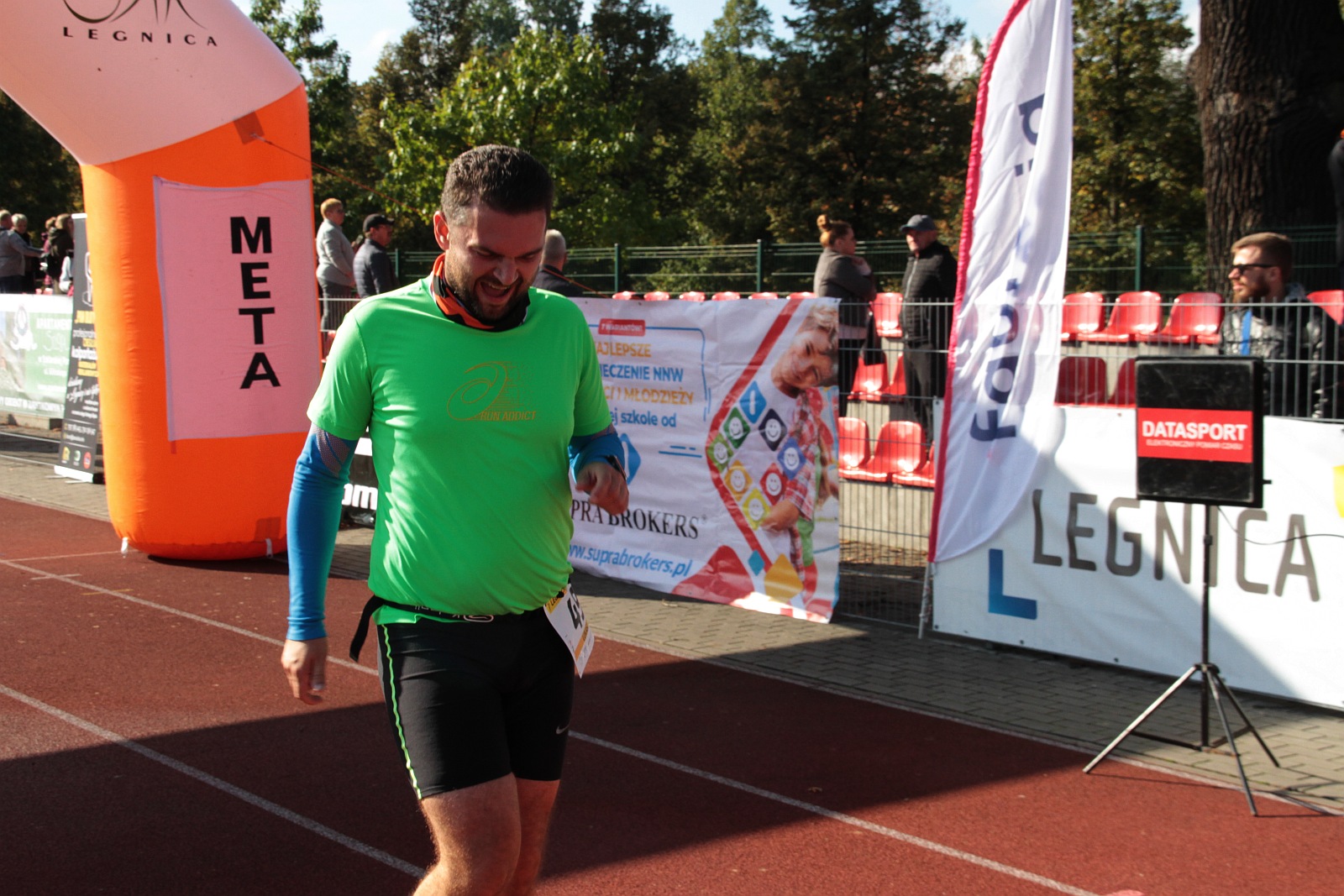 Meta  VIII Legnica Półmaratonu oraz Legnickiej Dziesiątki	