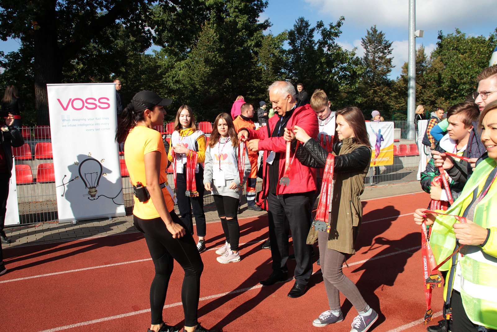 Meta  VIII Legnica Półmaratonu oraz Legnickiej Dziesiątki	