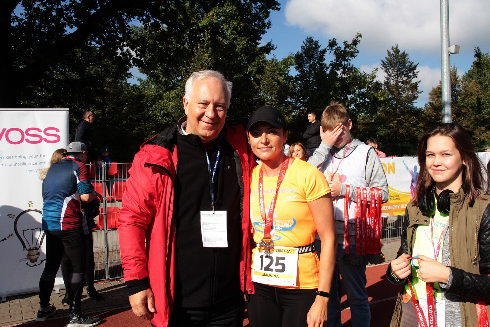 Meta  VIII Legnica Półmaratonu oraz Legnickiej Dziesiątki	