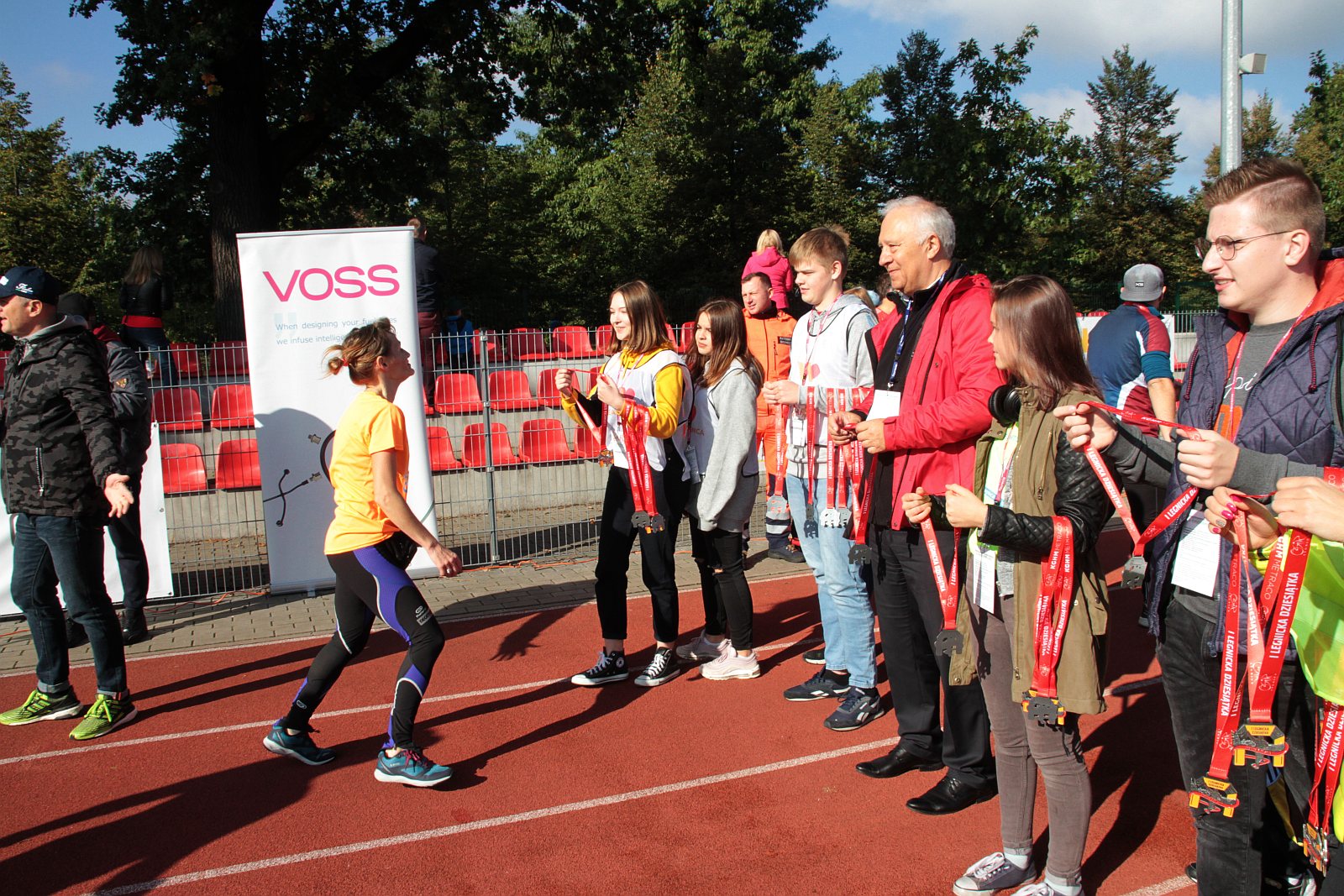 Meta  VIII Legnica Półmaratonu oraz Legnickiej Dziesiątki	