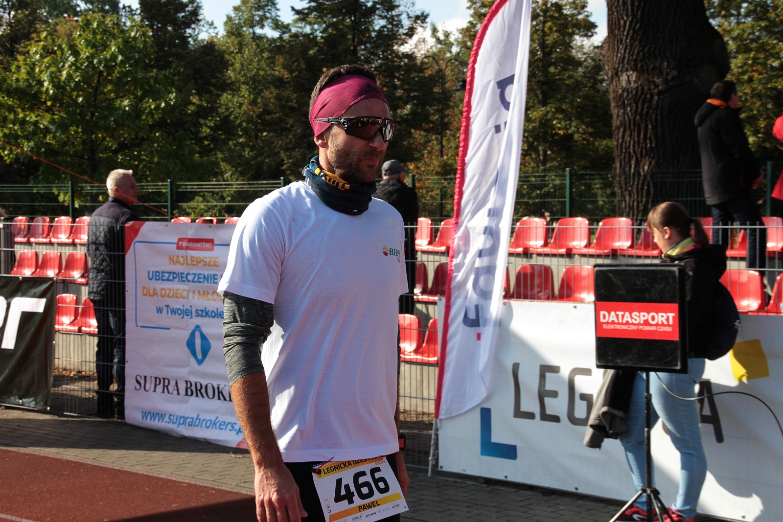 Meta  VIII Legnica Półmaratonu oraz Legnickiej Dziesiątki	