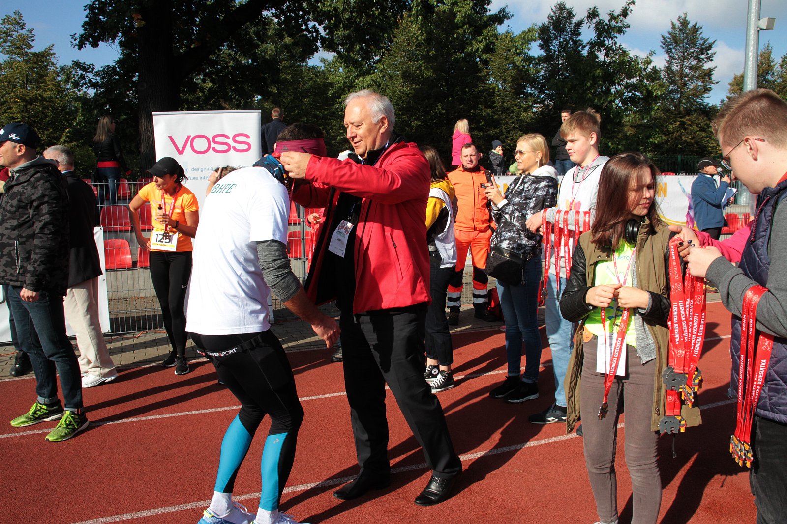 Meta  VIII Legnica Półmaratonu oraz Legnickiej Dziesiątki	
