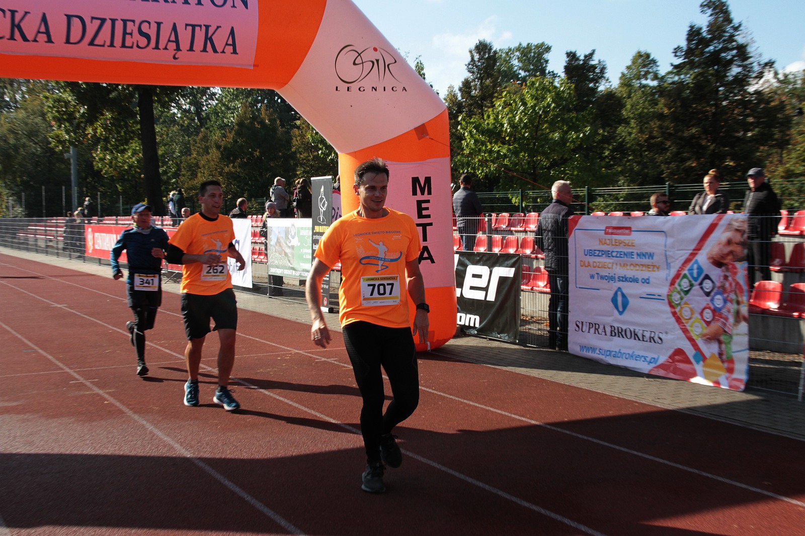 Meta  VIII Legnica Półmaratonu oraz Legnickiej Dziesiątki	