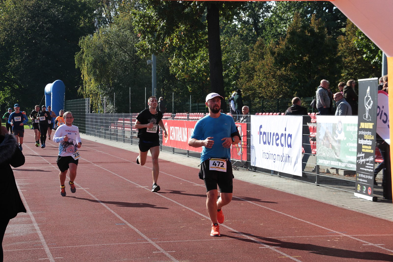 Meta  VIII Legnica Półmaratonu oraz Legnickiej Dziesiątki	
