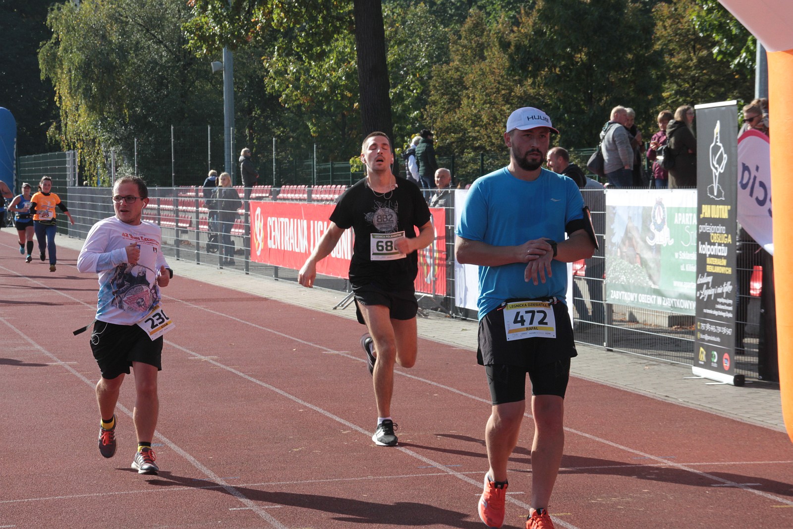 Meta  VIII Legnica Półmaratonu oraz Legnickiej Dziesiątki	