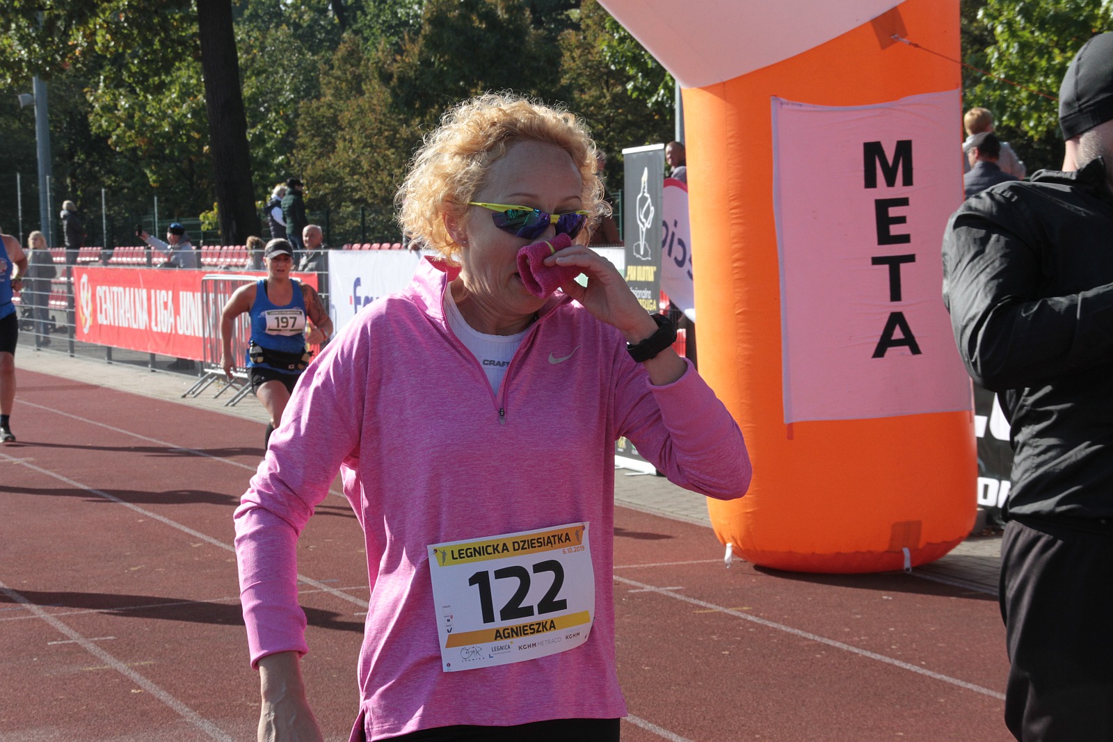 Meta  VIII Legnica Półmaratonu oraz Legnickiej Dziesiątki	
