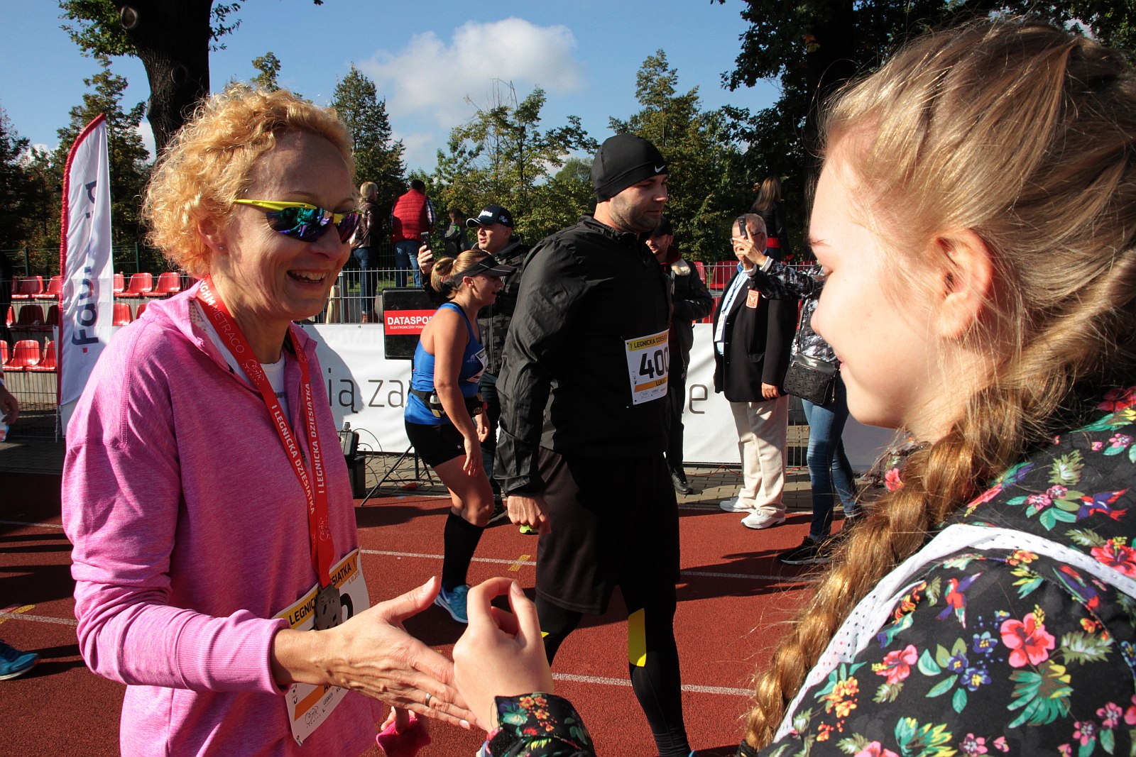 Meta  VIII Legnica Półmaratonu oraz Legnickiej Dziesiątki	