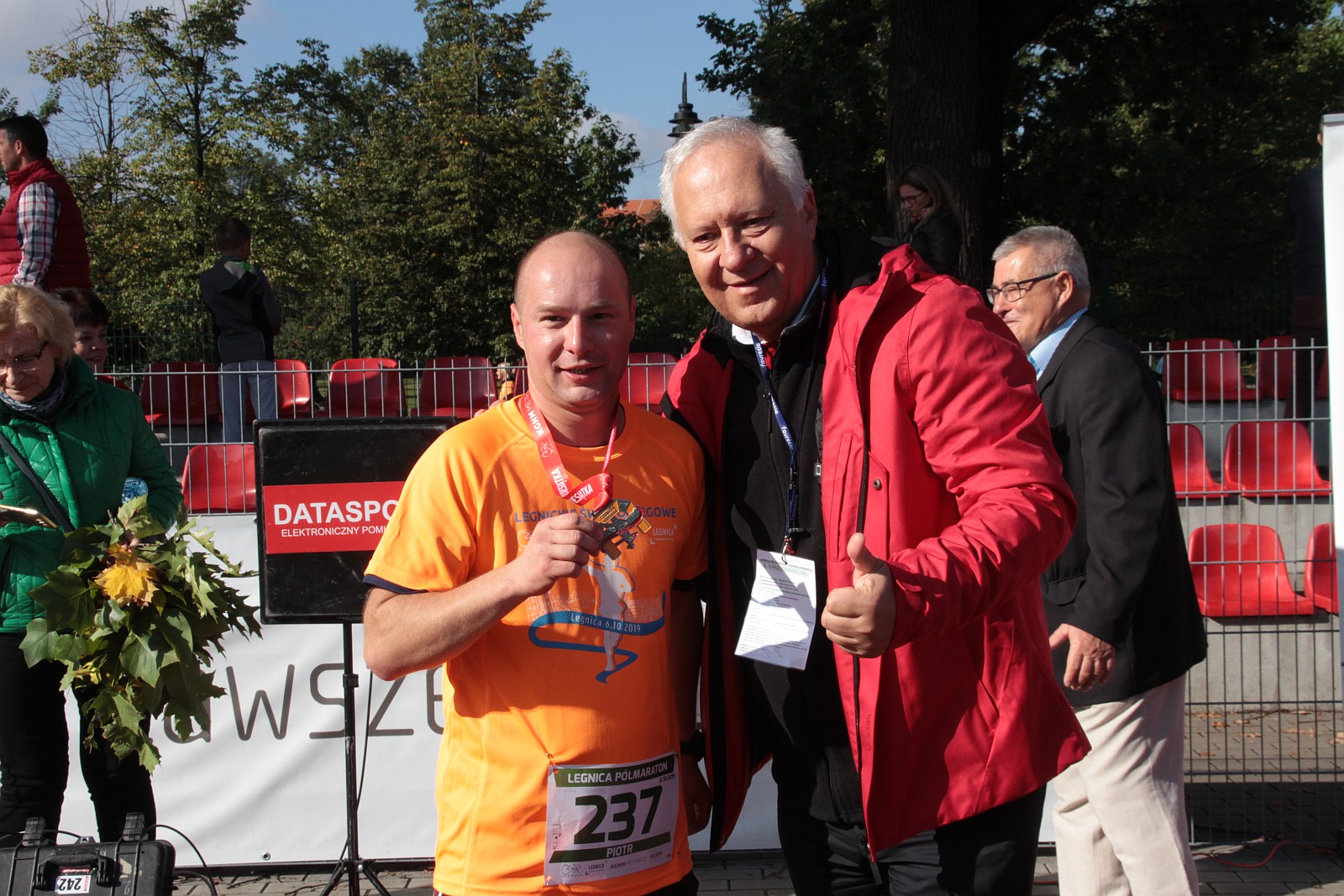Meta  VIII Legnica Półmaratonu oraz Legnickiej Dziesiątki	