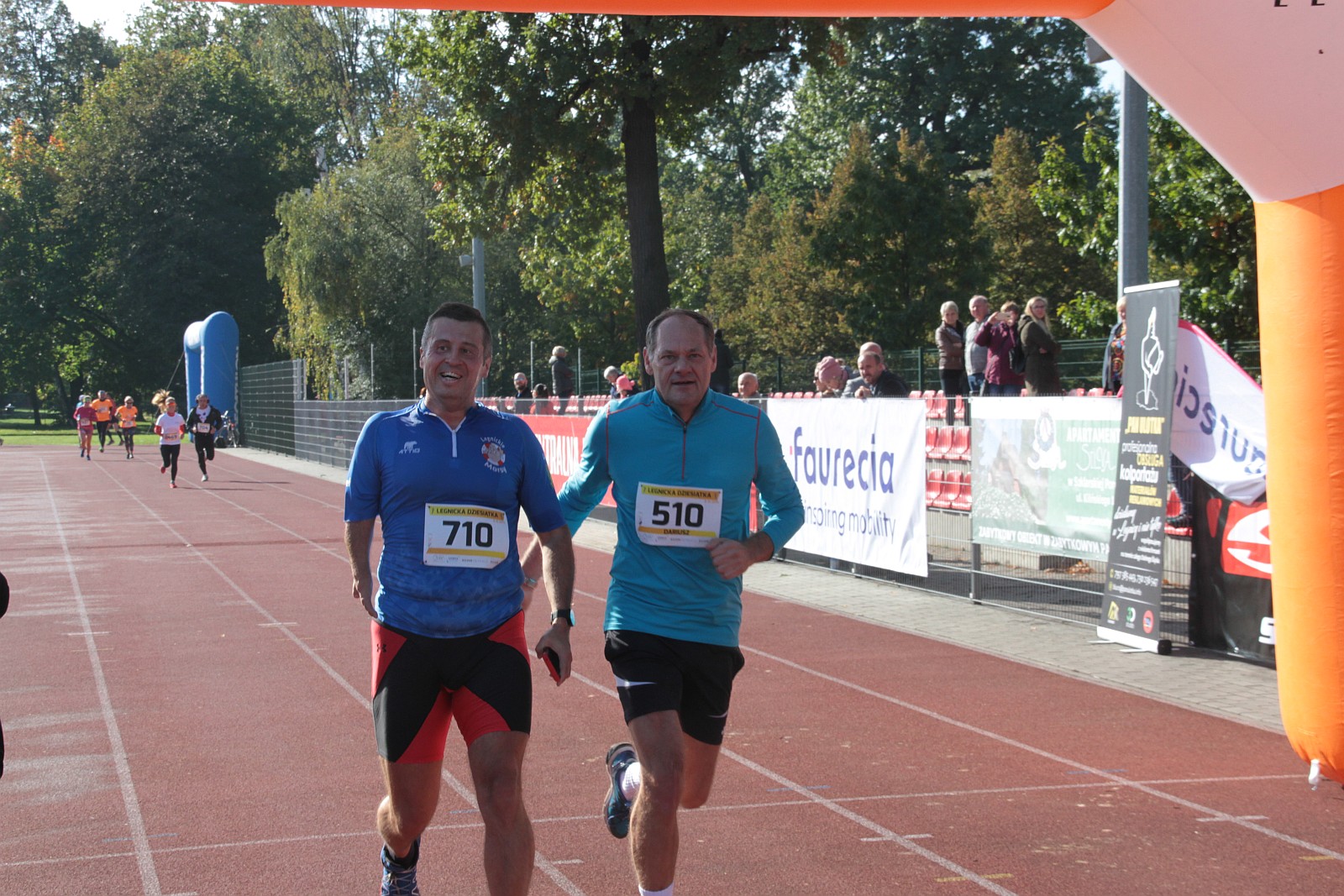 Meta  VIII Legnica Półmaratonu oraz Legnickiej Dziesiątki	
