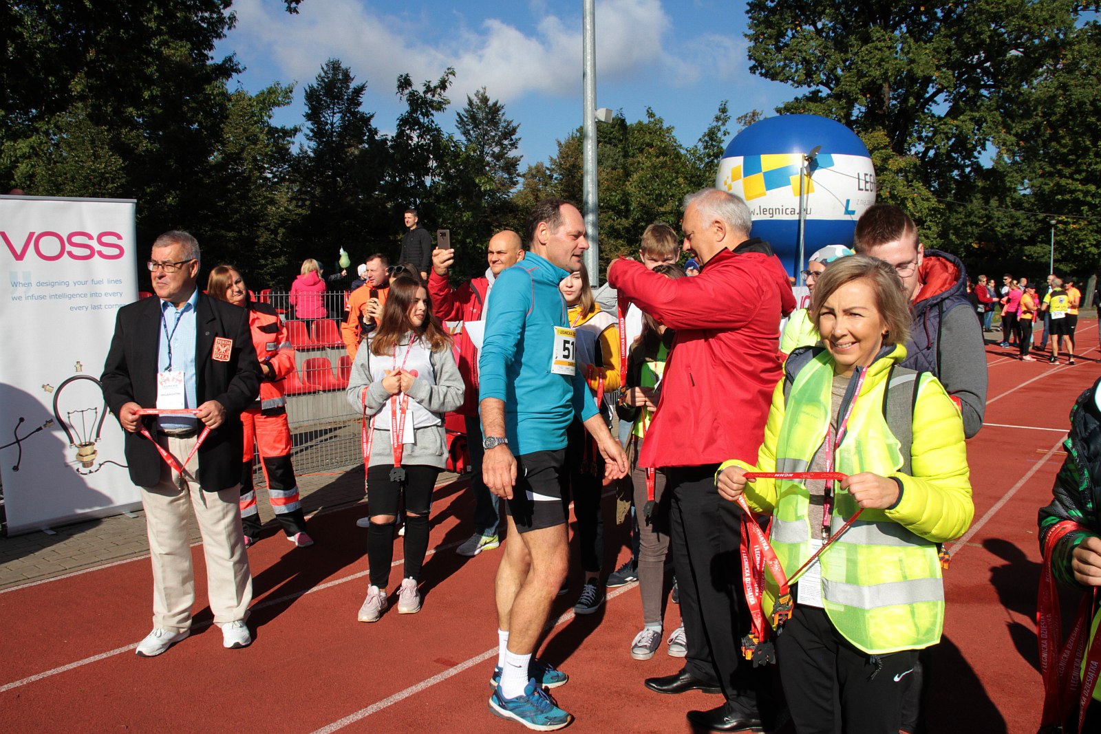 Meta  VIII Legnica Półmaratonu oraz Legnickiej Dziesiątki	