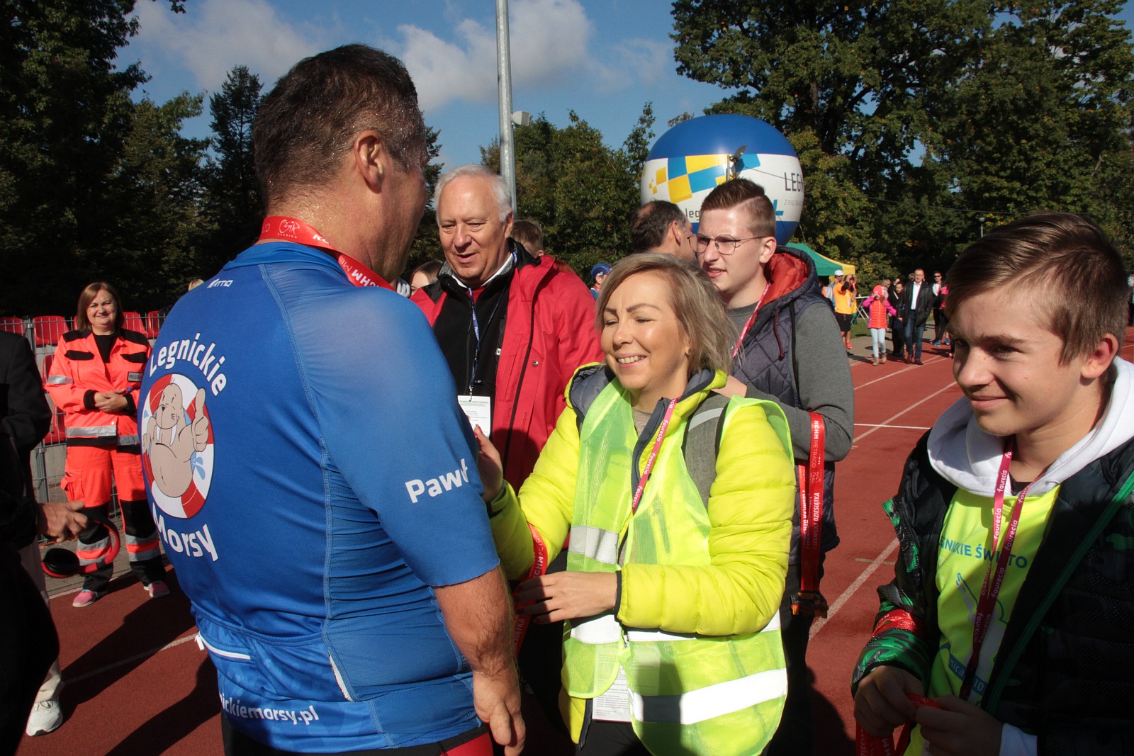 Meta  VIII Legnica Półmaratonu oraz Legnickiej Dziesiątki	