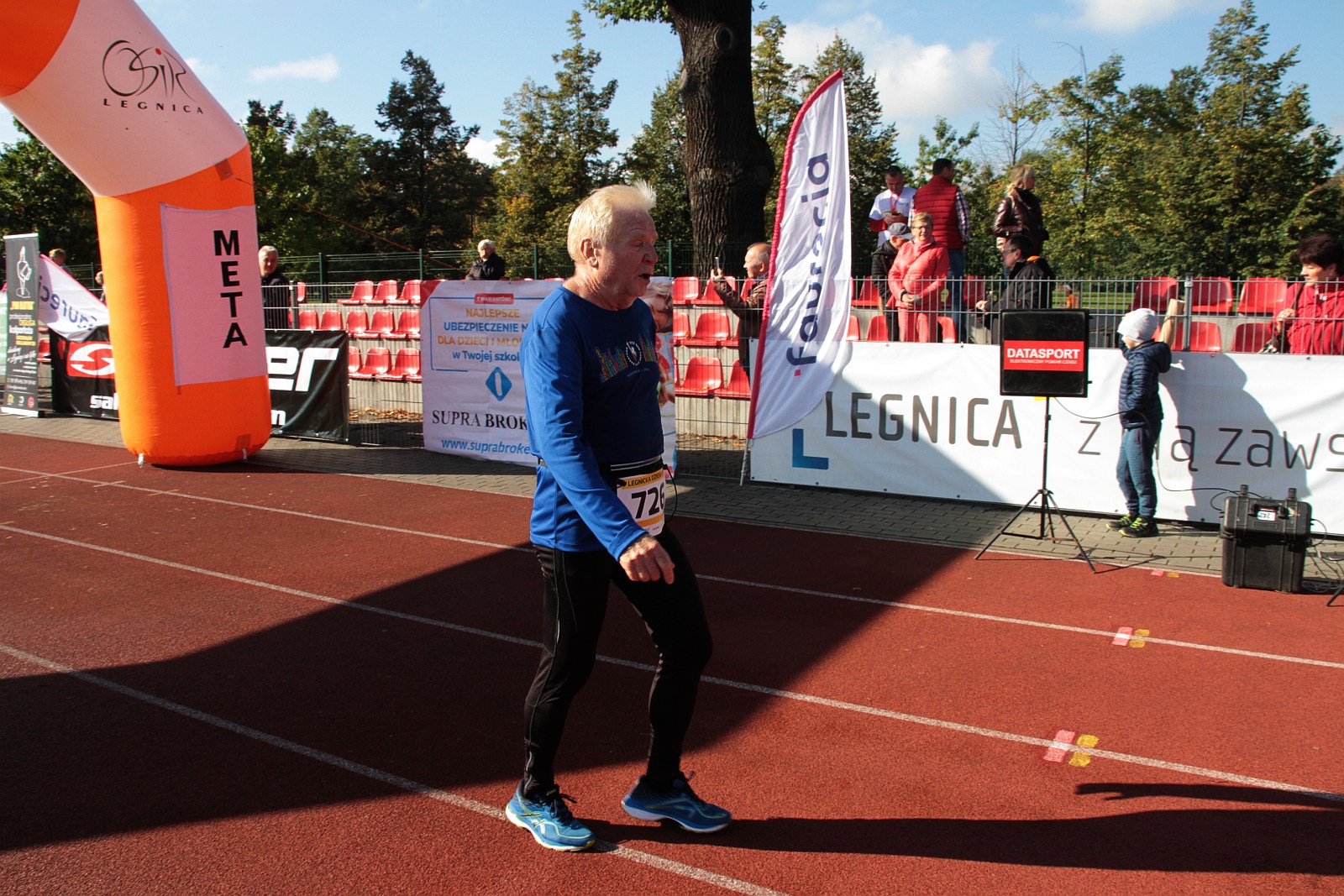 Meta  VIII Legnica Półmaratonu oraz Legnickiej Dziesiątki	