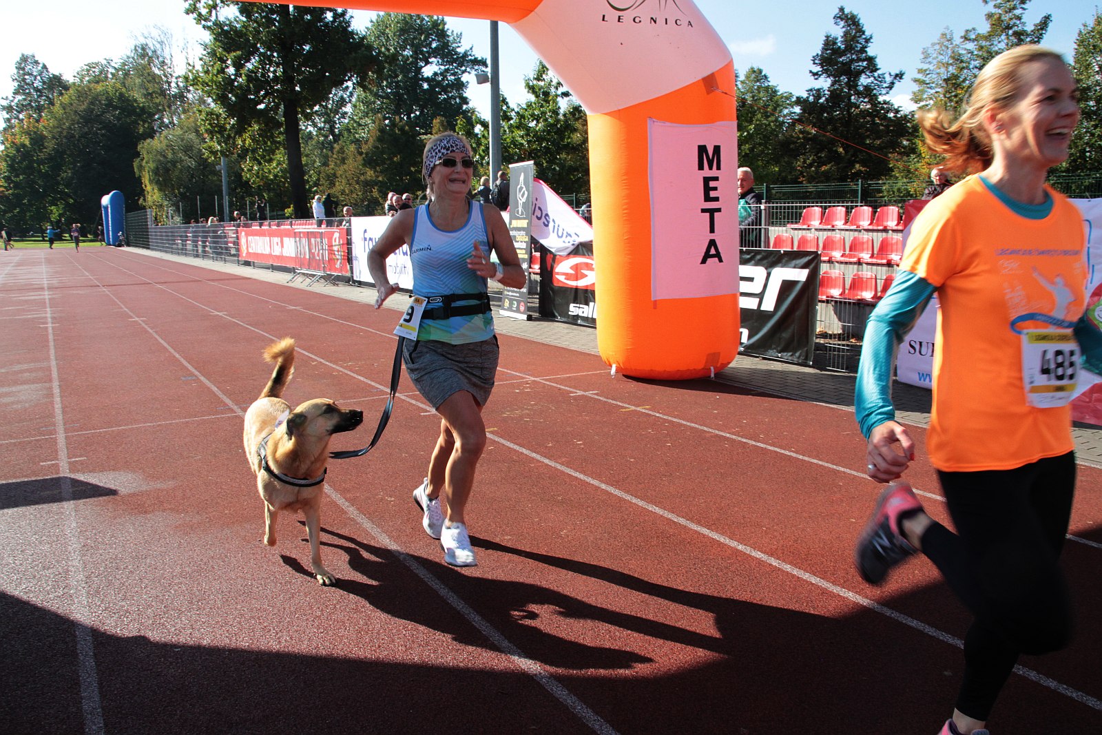 Meta  VIII Legnica Półmaratonu oraz Legnickiej Dziesiątki	