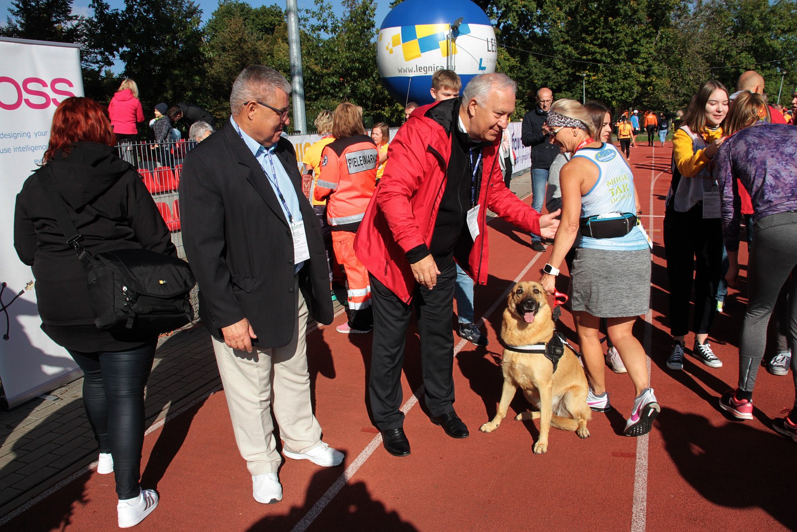 Meta  VIII Legnica Półmaratonu oraz Legnickiej Dziesiątki	
