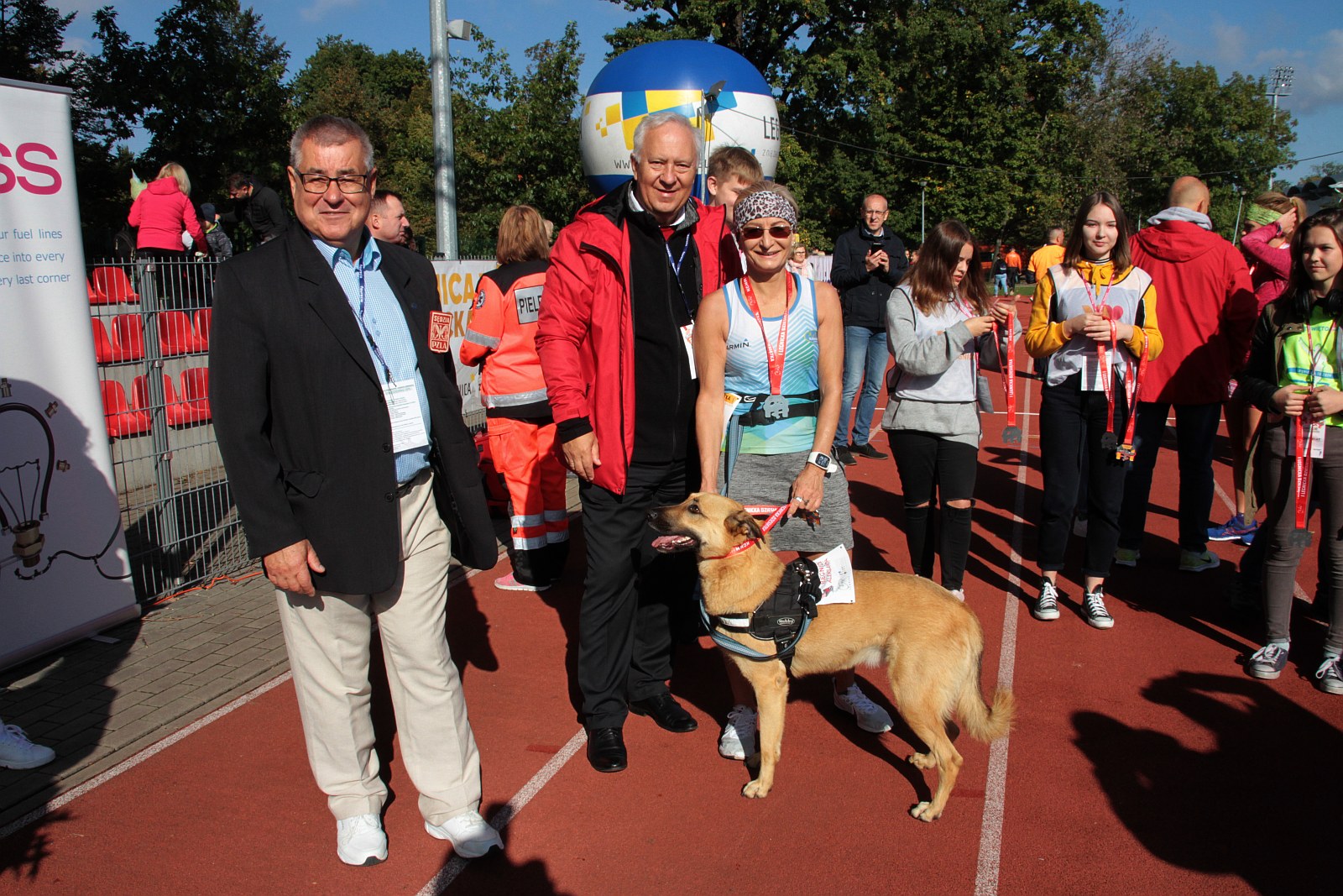 Meta  VIII Legnica Półmaratonu oraz Legnickiej Dziesiątki	