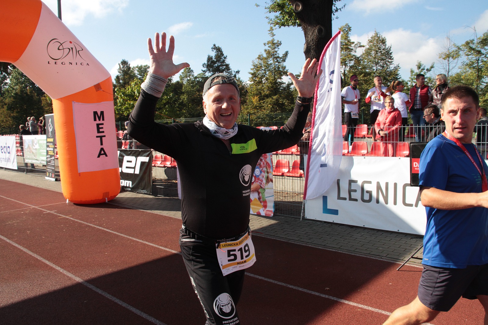 Meta  VIII Legnica Półmaratonu oraz Legnickiej Dziesiątki	