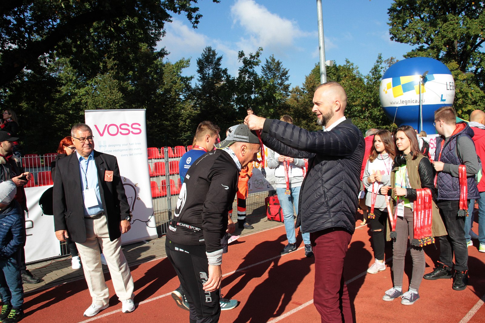 Meta  VIII Legnica Półmaratonu oraz Legnickiej Dziesiątki	