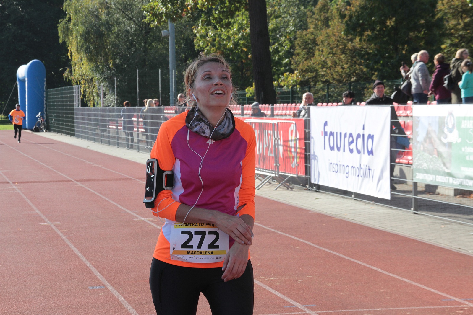 Meta  VIII Legnica Półmaratonu oraz Legnickiej Dziesiątki	