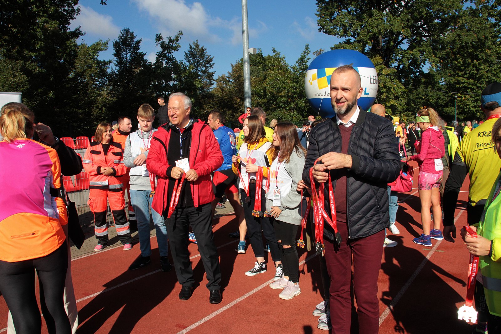 Meta  VIII Legnica Półmaratonu oraz Legnickiej Dziesiątki	
