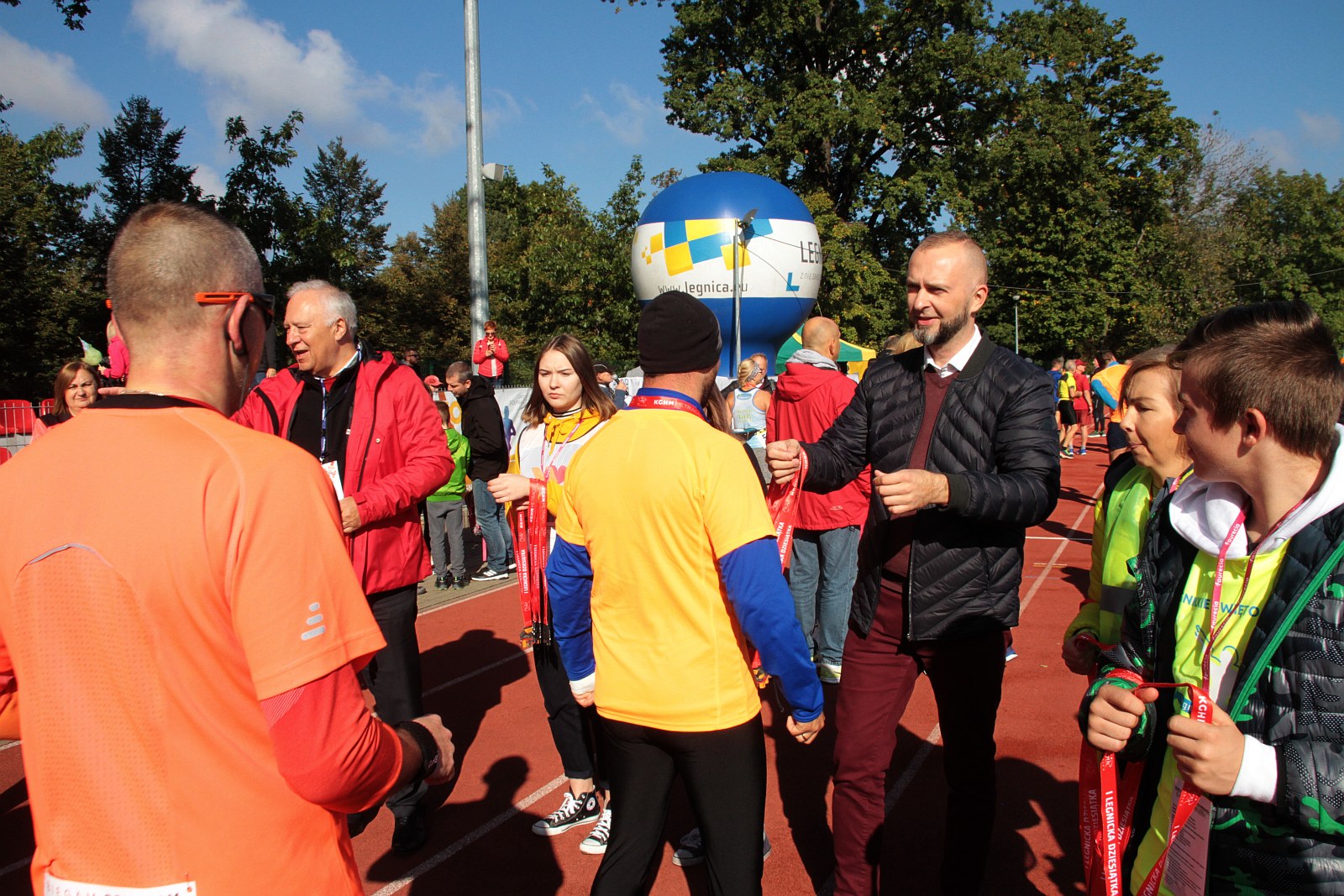 Meta  VIII Legnica Półmaratonu oraz Legnickiej Dziesiątki	
