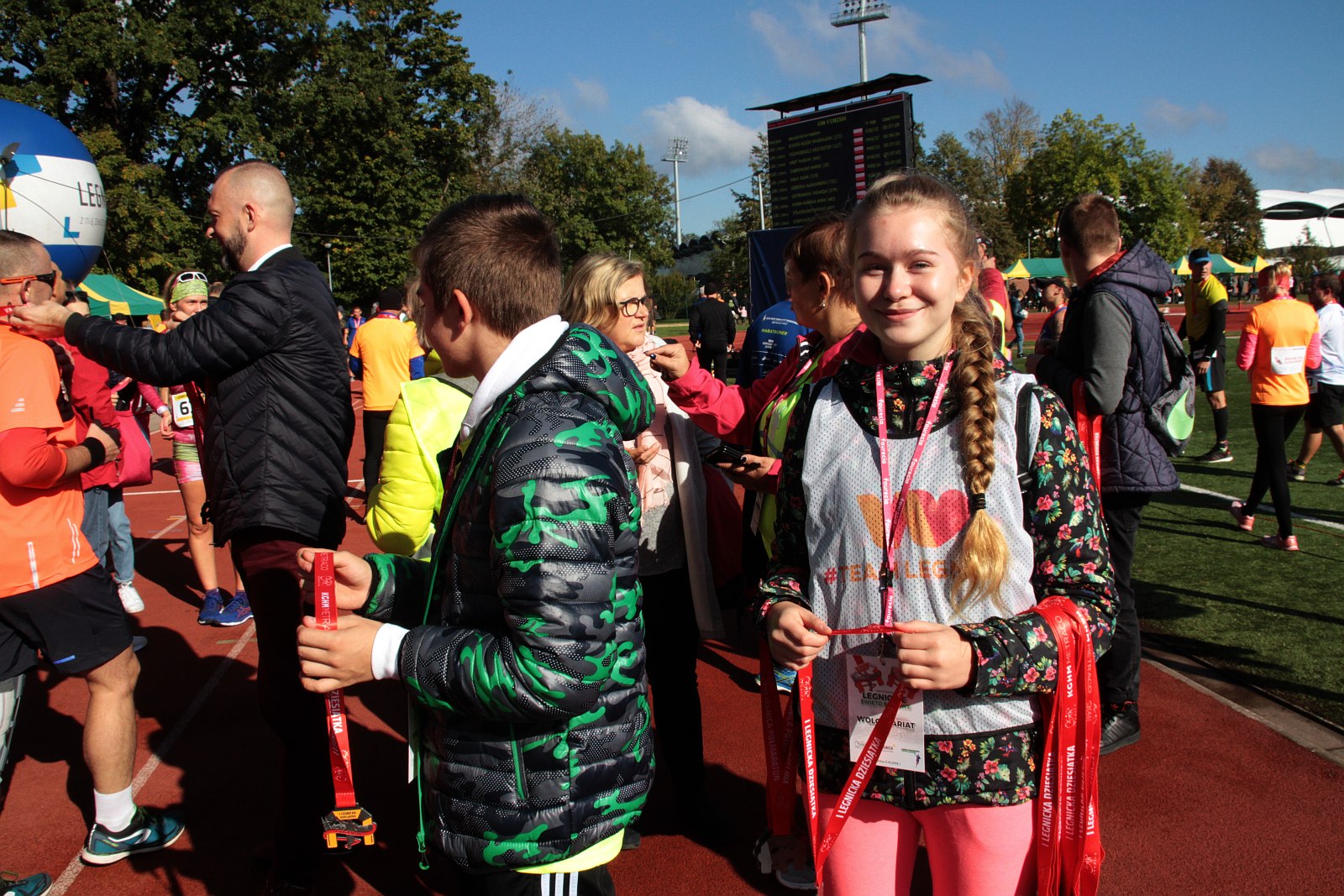 Meta  VIII Legnica Półmaratonu oraz Legnickiej Dziesiątki	