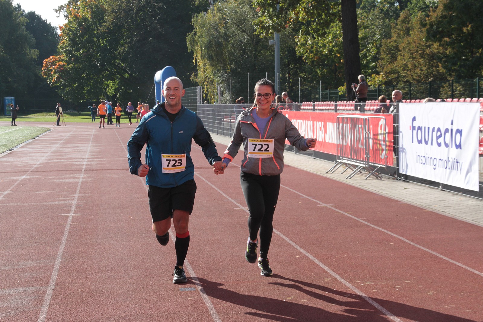 Meta  VIII Legnica Półmaratonu oraz Legnickiej Dziesiątki	