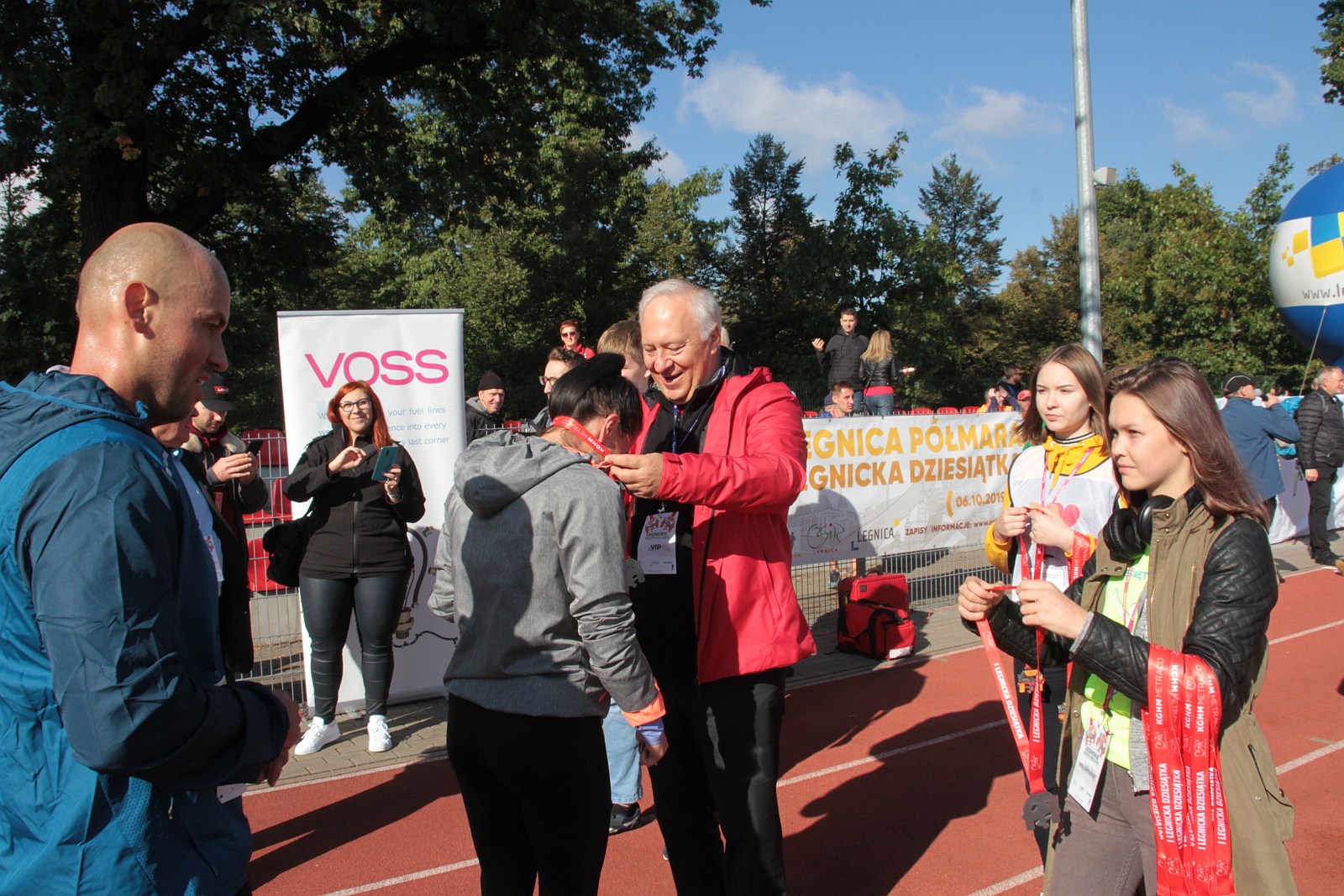 Meta  VIII Legnica Półmaratonu oraz Legnickiej Dziesiątki	