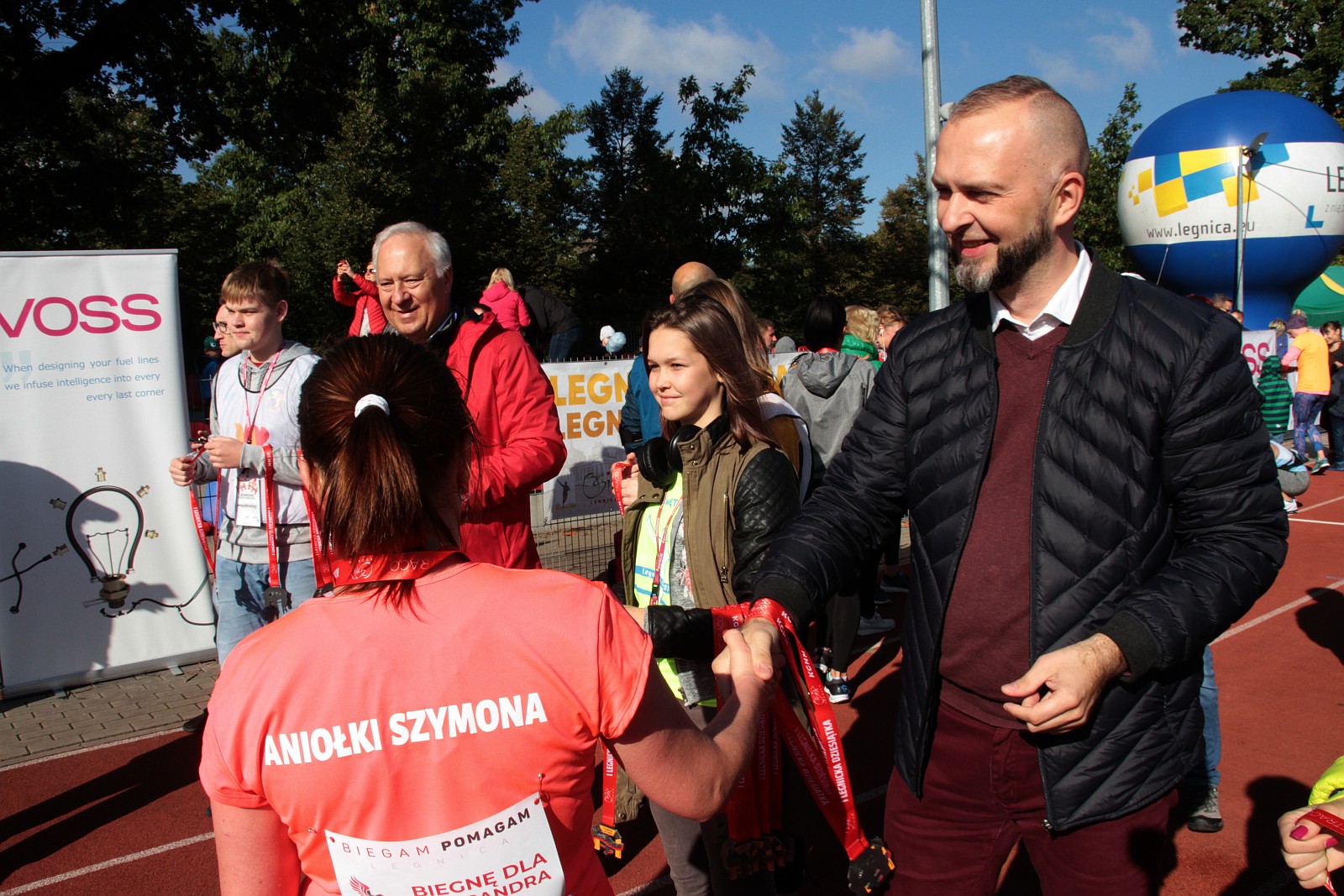 Meta  VIII Legnica Półmaratonu oraz Legnickiej Dziesiątki	
