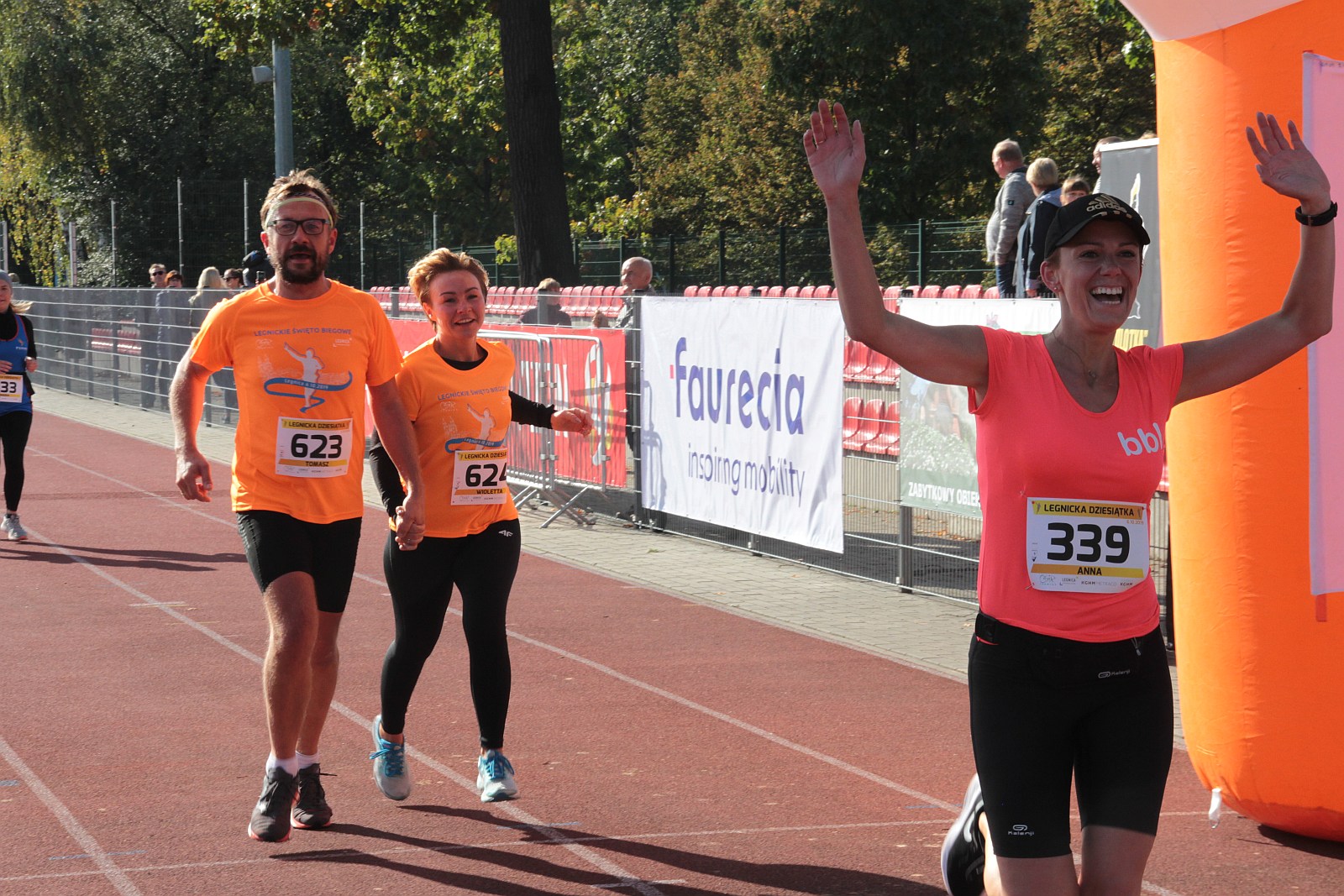 Meta  VIII Legnica Półmaratonu oraz Legnickiej Dziesiątki	