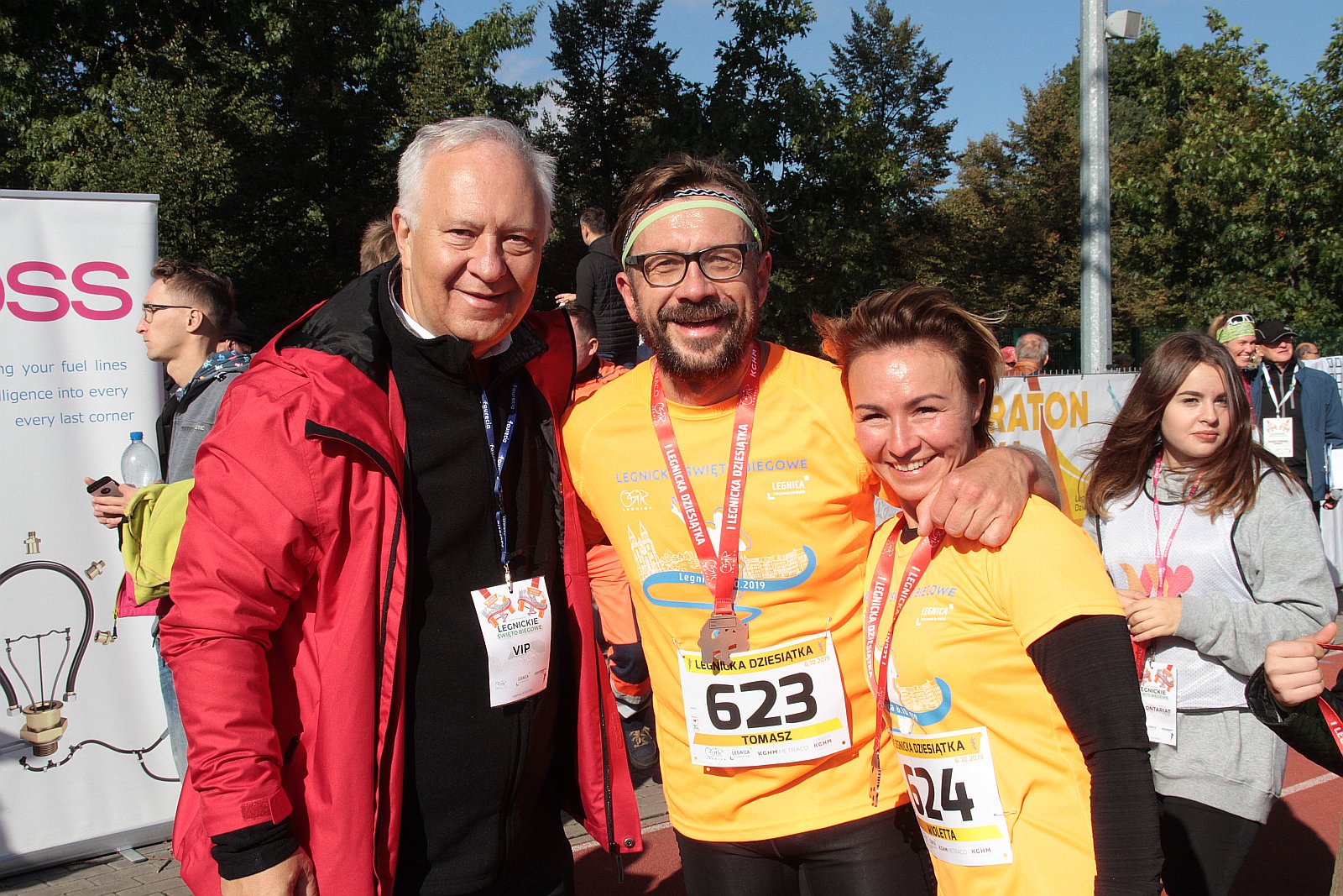 Meta  VIII Legnica Półmaratonu oraz Legnickiej Dziesiątki	