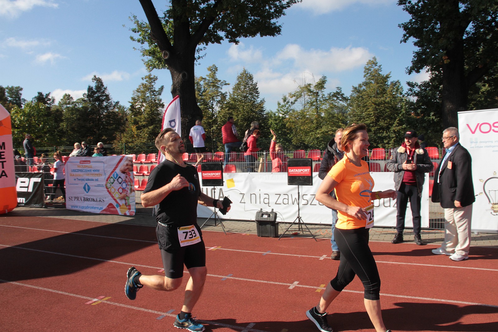 Meta  VIII Legnica Półmaratonu oraz Legnickiej Dziesiątki	
