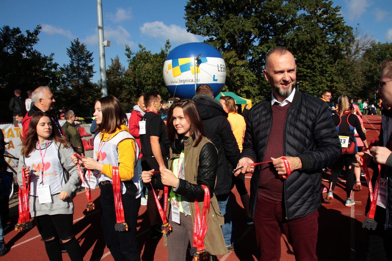 Meta  VIII Legnica Półmaratonu oraz Legnickiej Dziesiątki	