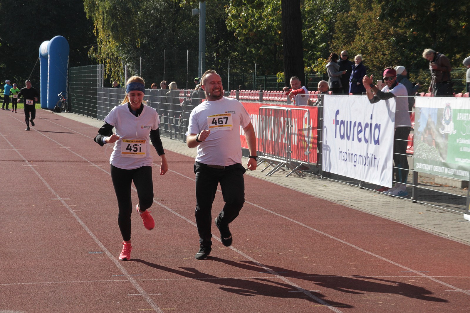 Meta  VIII Legnica Półmaratonu oraz Legnickiej Dziesiątki	