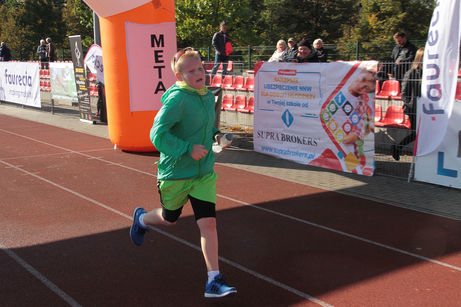 Meta  VIII Legnica Półmaratonu oraz Legnickiej Dziesiątki	