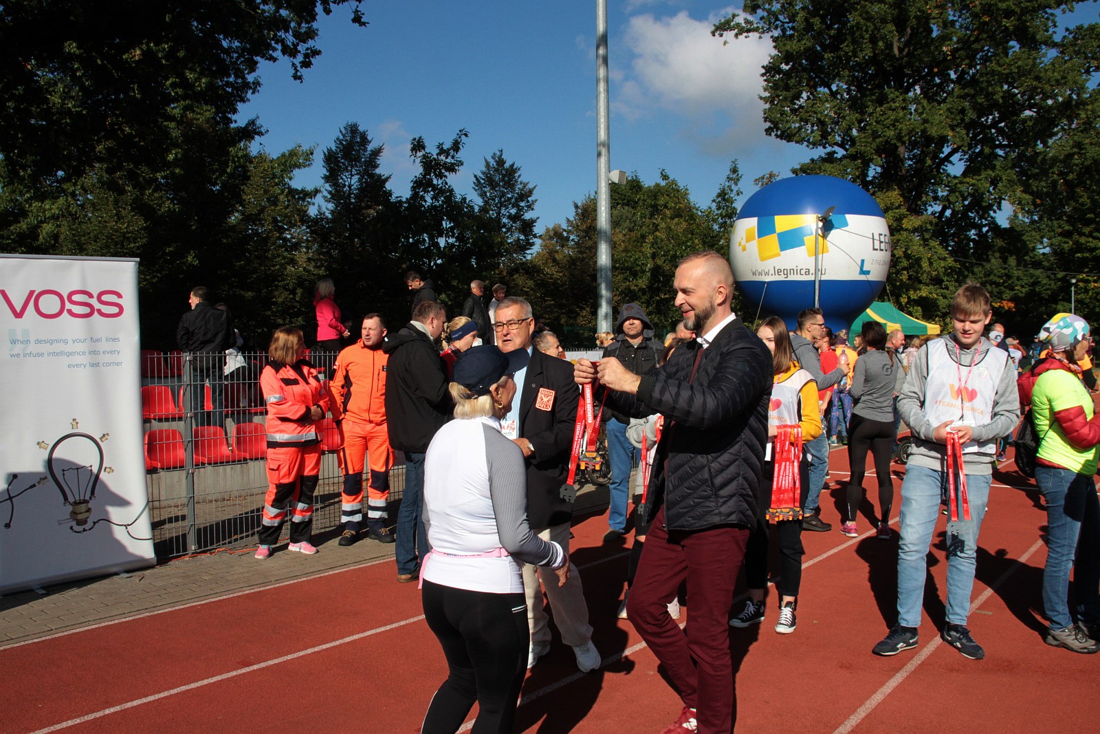 Meta  VIII Legnica Półmaratonu oraz Legnickiej Dziesiątki	