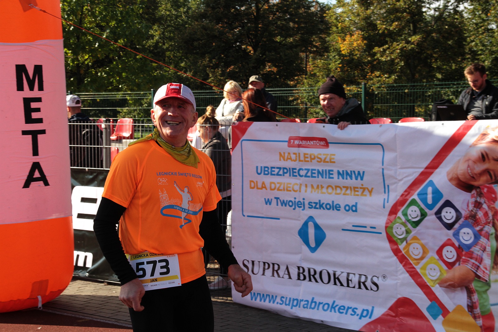 Meta  VIII Legnica Półmaratonu oraz Legnickiej Dziesiątki	