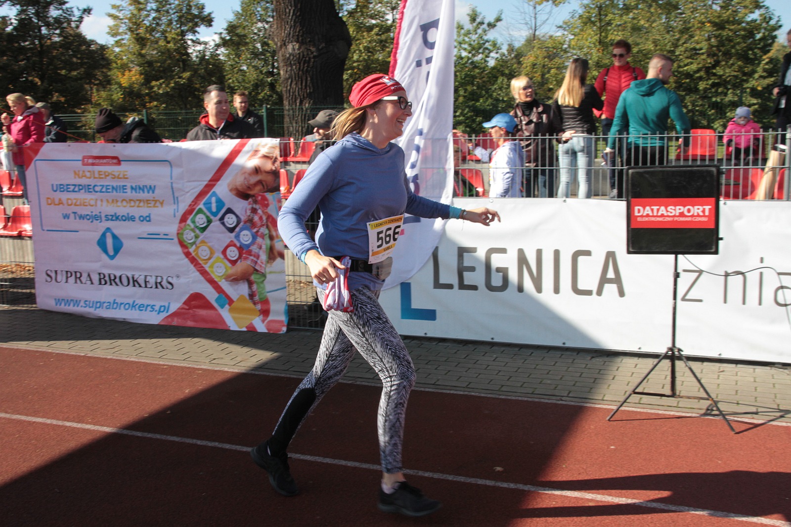 Meta  VIII Legnica Półmaratonu oraz Legnickiej Dziesiątki	