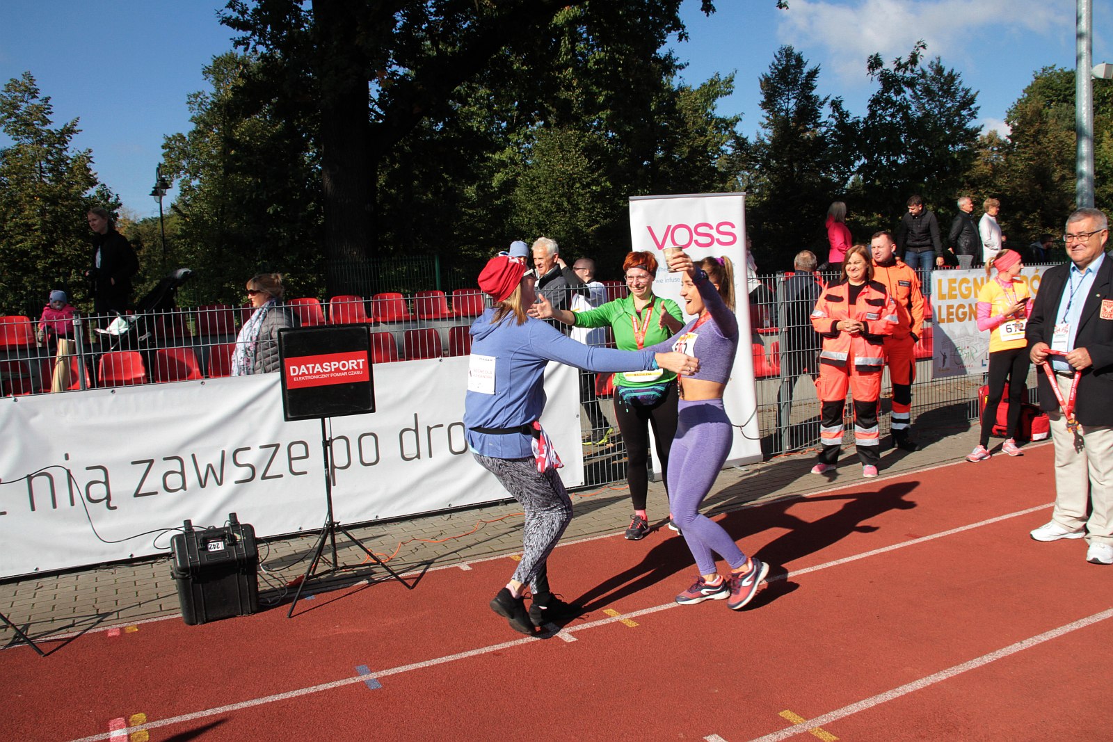 Meta  VIII Legnica Półmaratonu oraz Legnickiej Dziesiątki	