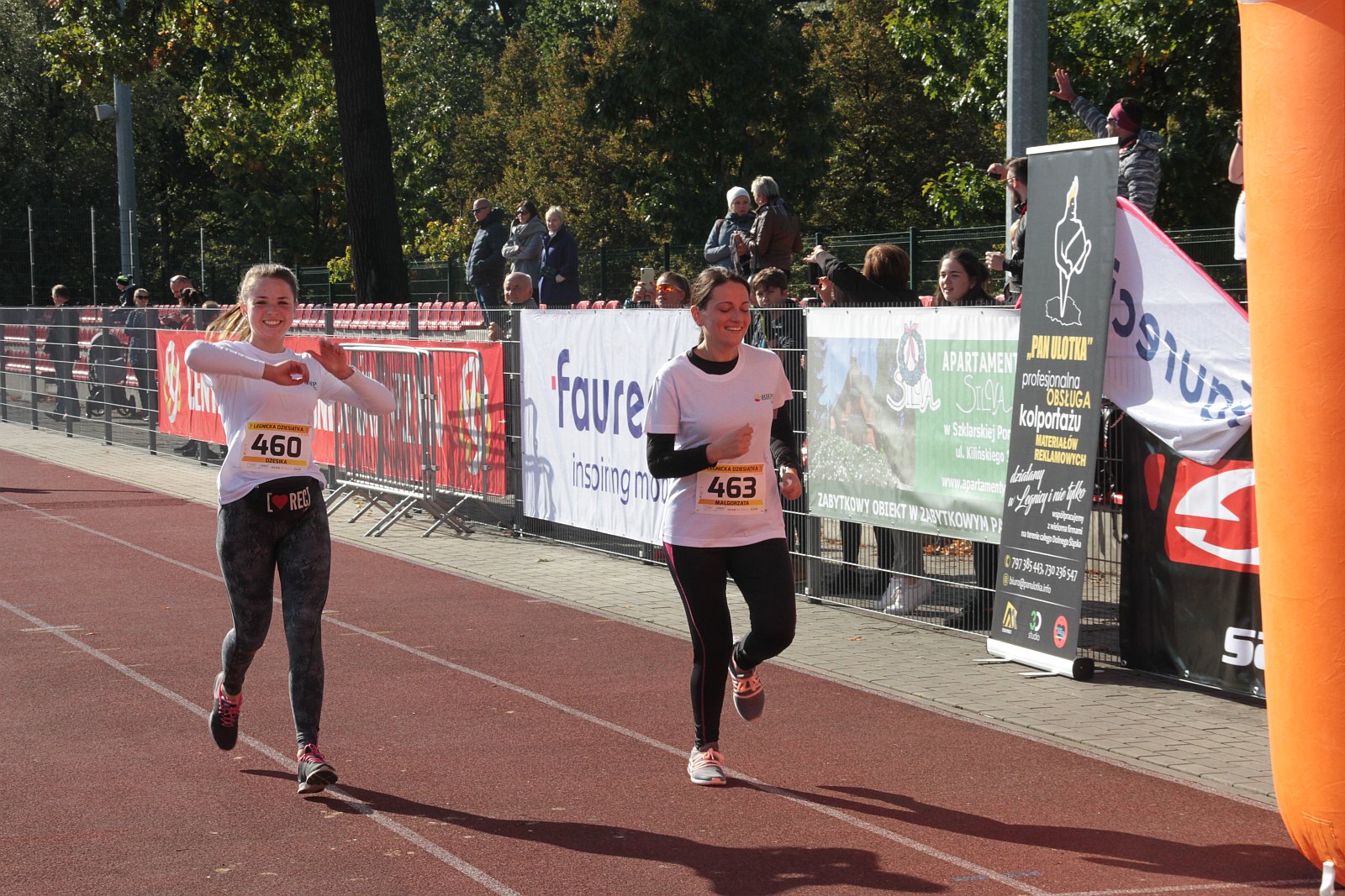 Meta  VIII Legnica Półmaratonu oraz Legnickiej Dziesiątki	