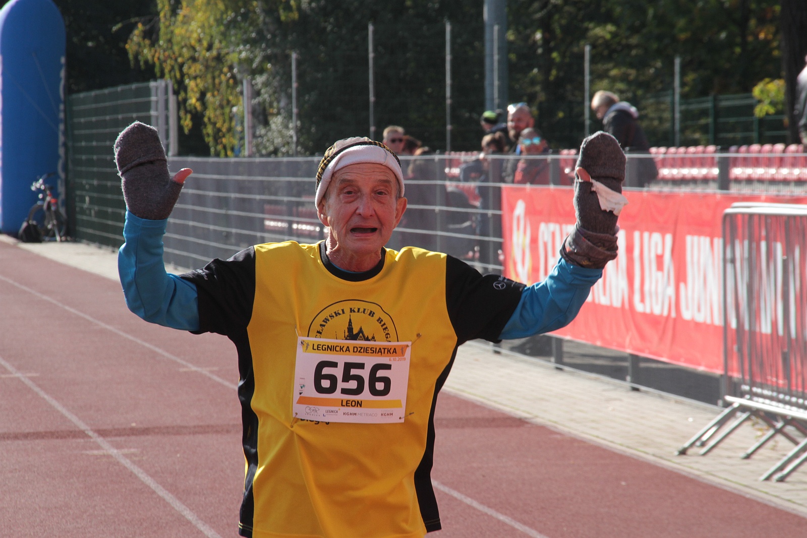 Meta  VIII Legnica Półmaratonu oraz Legnickiej Dziesiątki	