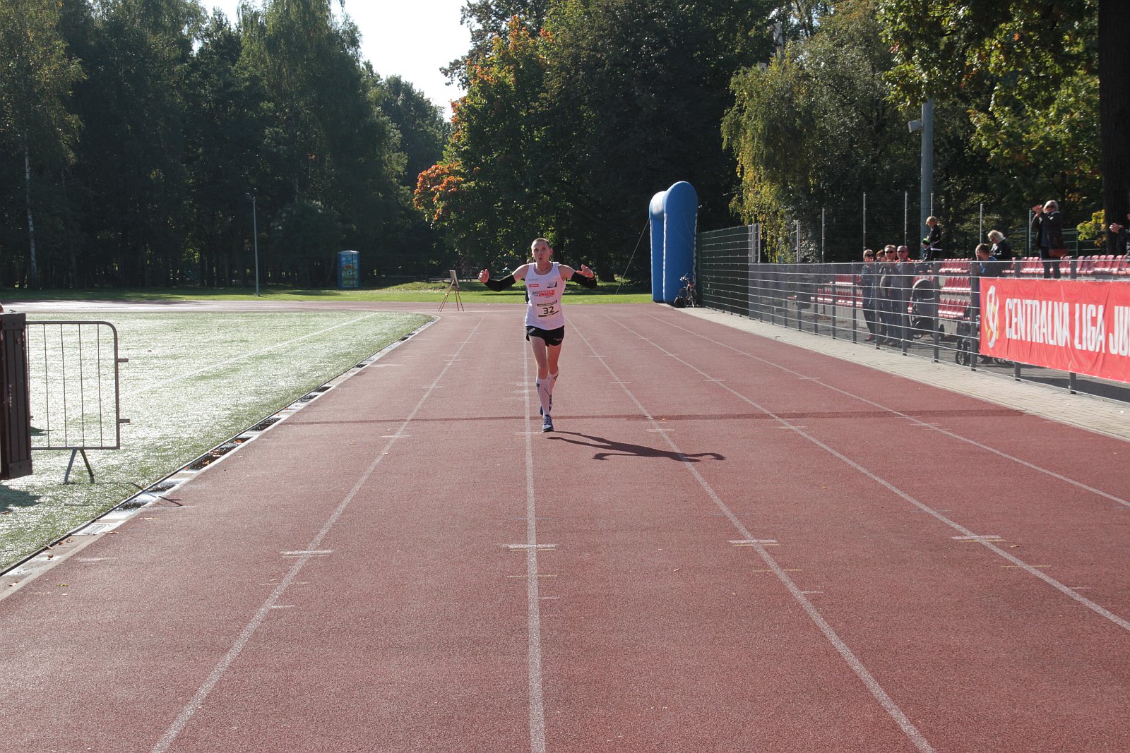 Meta  VIII Legnica Półmaratonu oraz Legnickiej Dziesiątki	