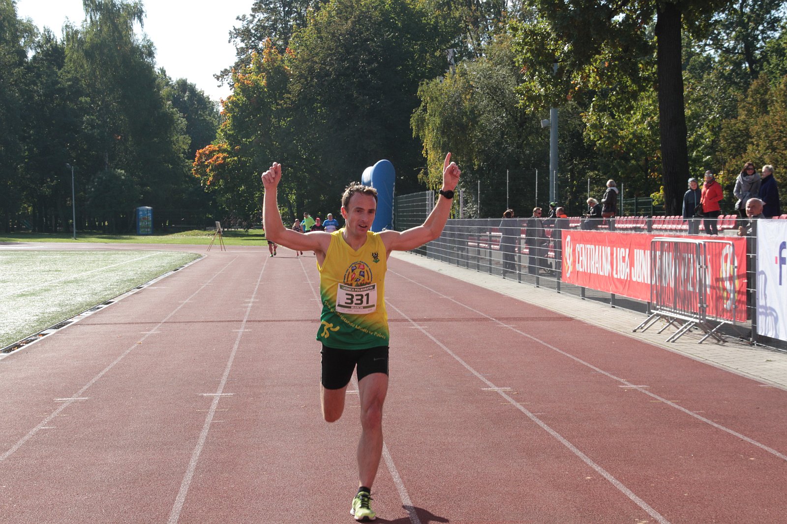 Meta  VIII Legnica Półmaratonu oraz Legnickiej Dziesiątki	